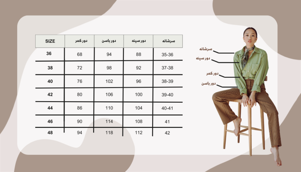 کدام مدل مانتو برای شما مناسب تر است؟راهنمای انتخاب سایز