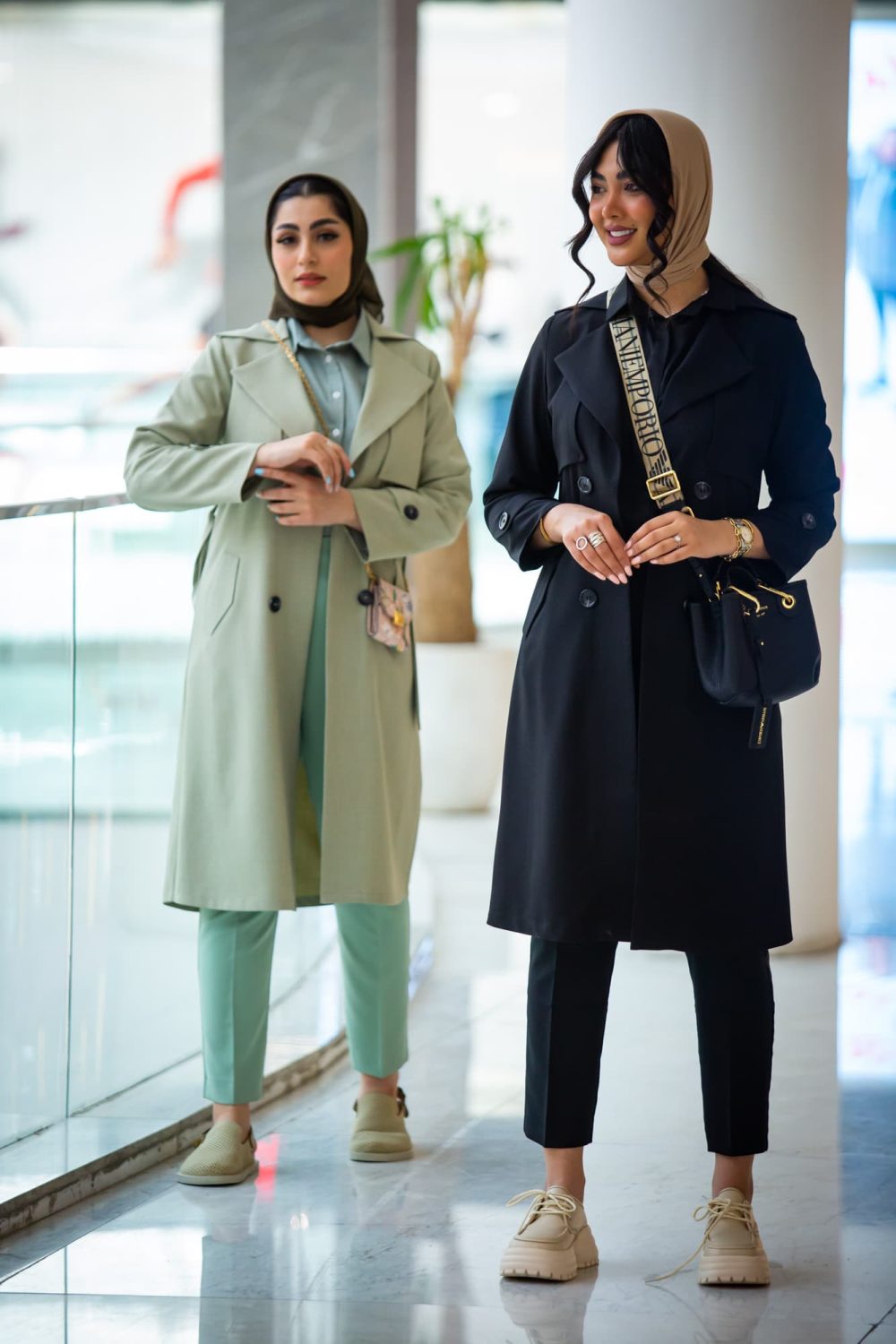 مانتو بزایاق بلند ژیله دار