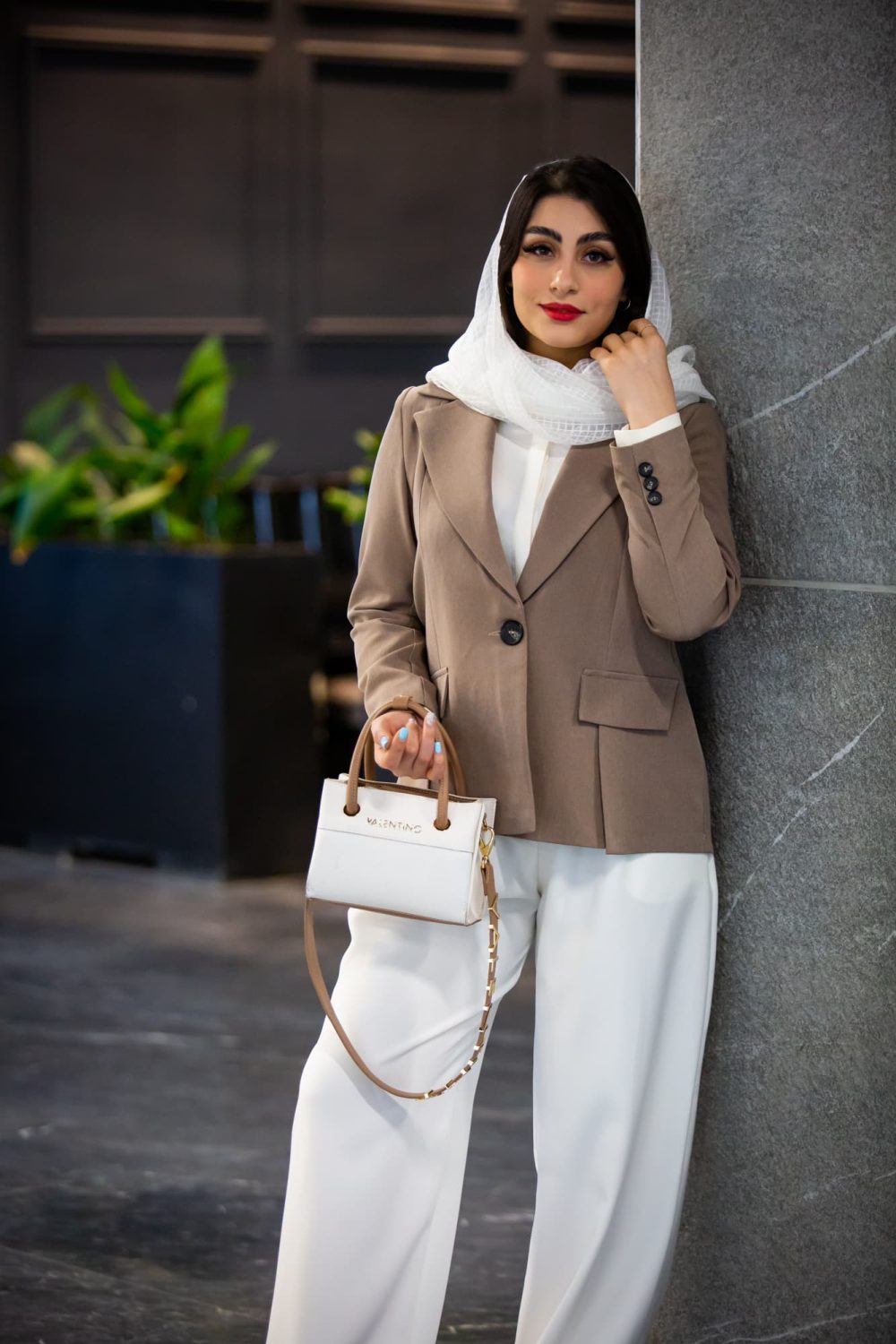 مانتو مازراتی ملانژ دکوب چاکدار