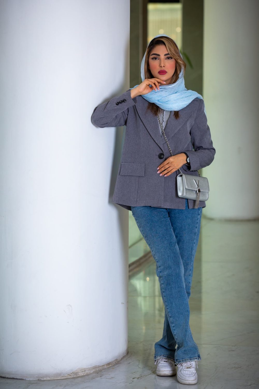مانتو مازراتی ملانژ دکوب چاکدار