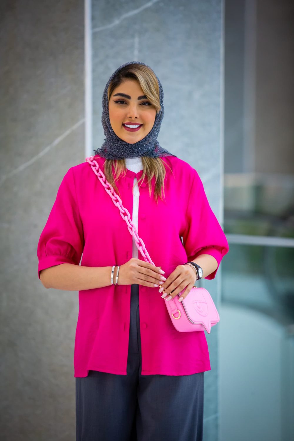 مانتو شومیز یقه چین ماهلین