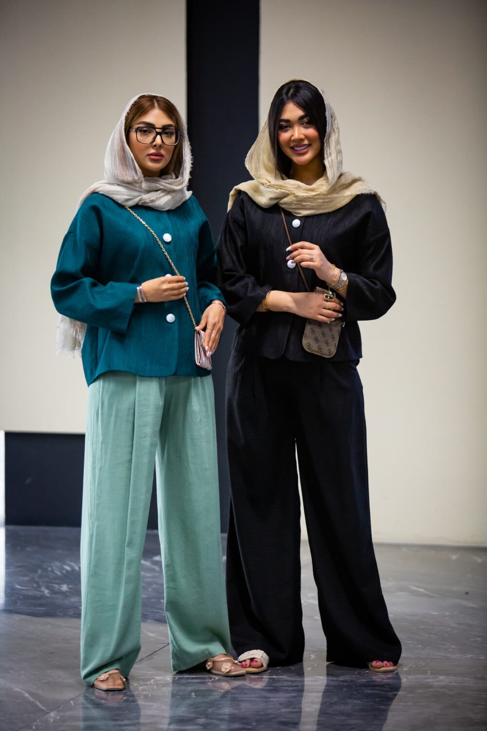 مانتو کتان لمه خطی 4 دکمه