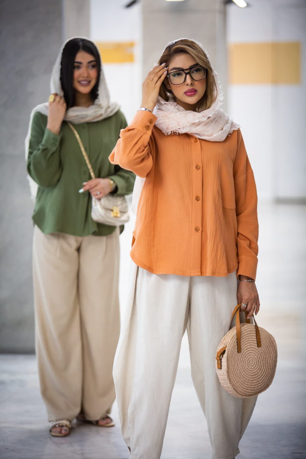 مانتو لنین پنبه پیراهنی