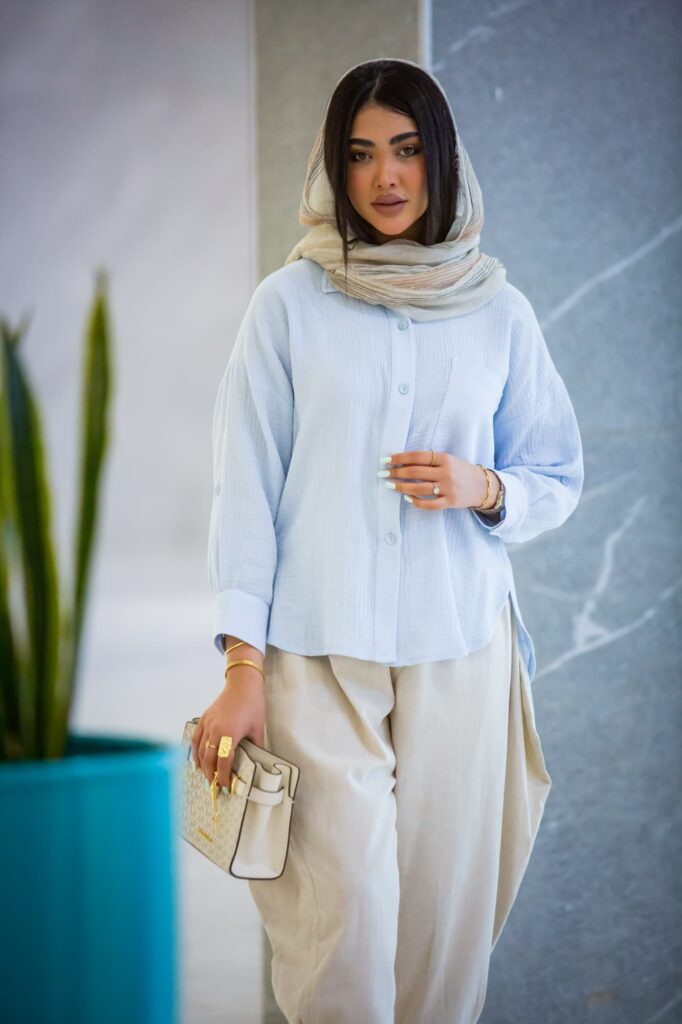 مانتو لنین پنبه پیراهنی