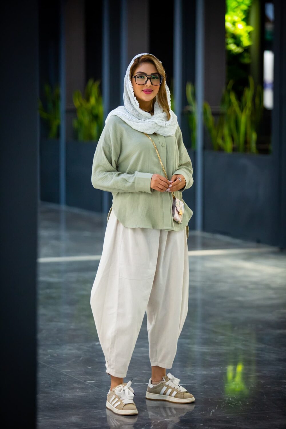 مانتو لنین پنبه پیراهنی