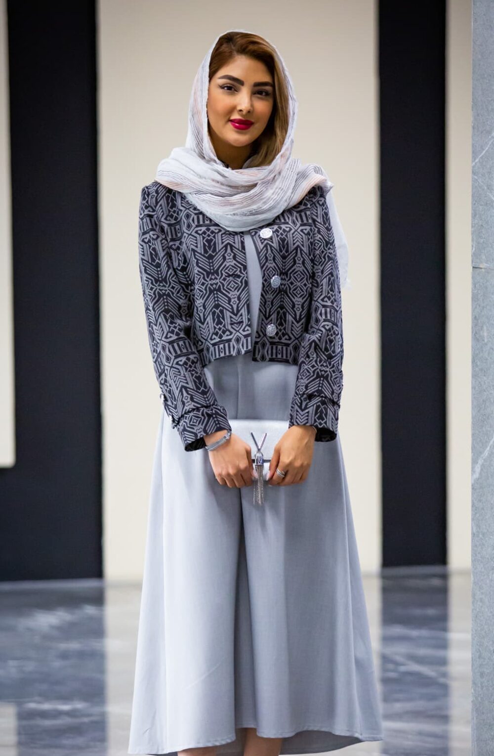 مانتو 2 پی اس ژاکارد مصری