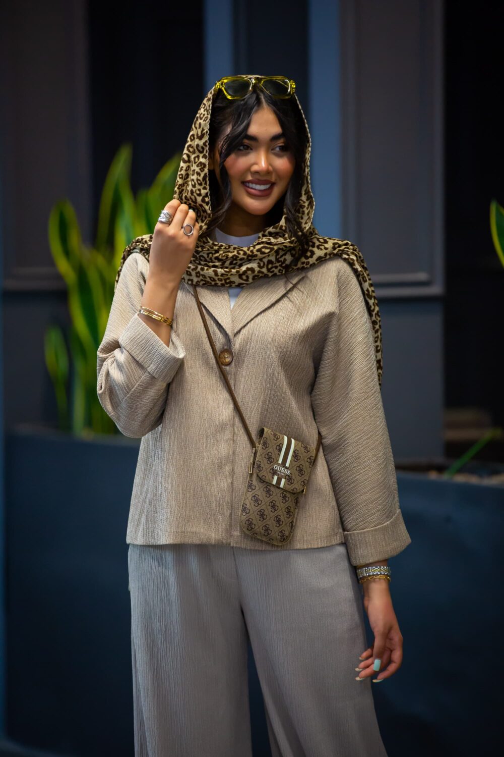 مانتو شلوار لونا بغل چاک