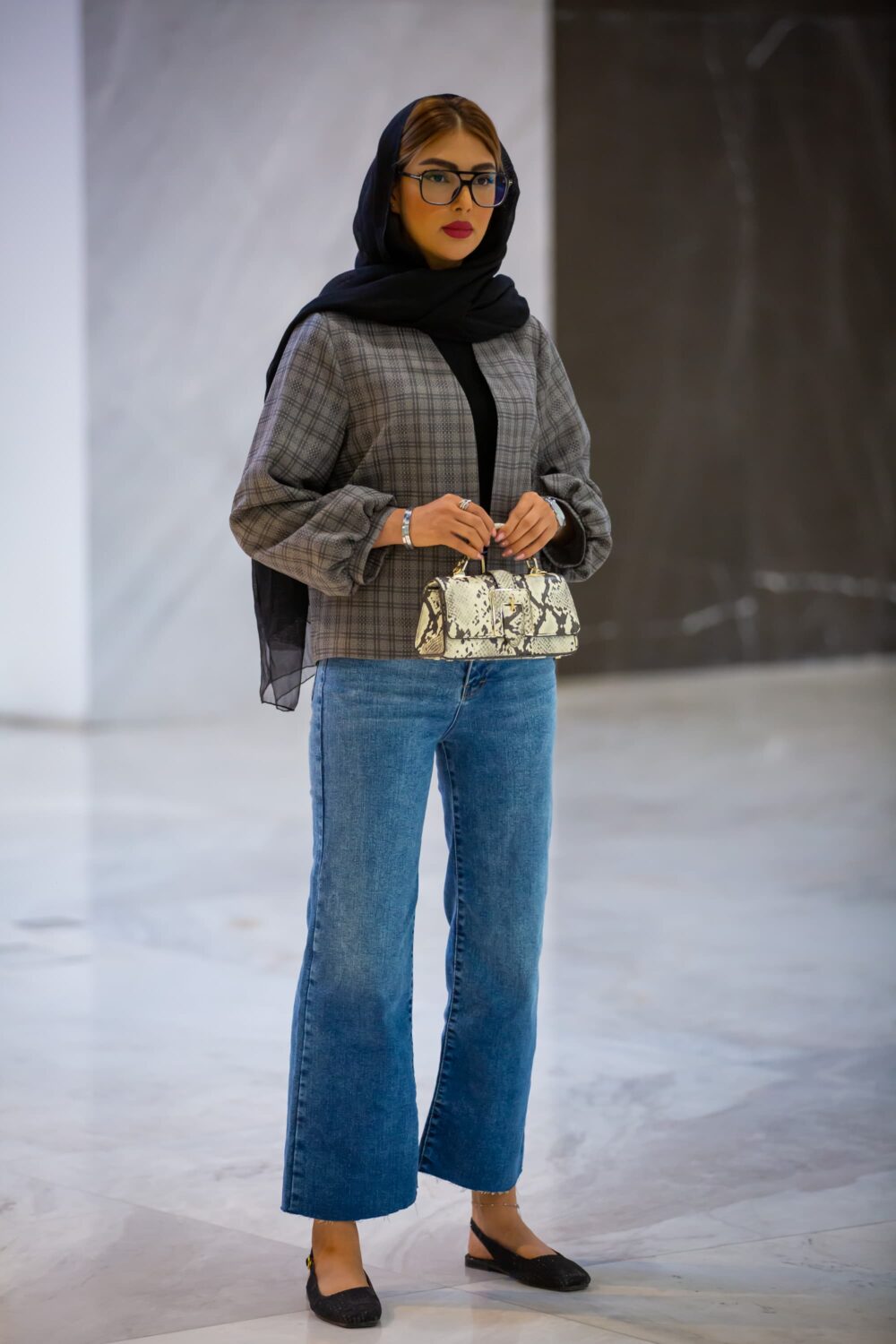 کت حصیری استین پف