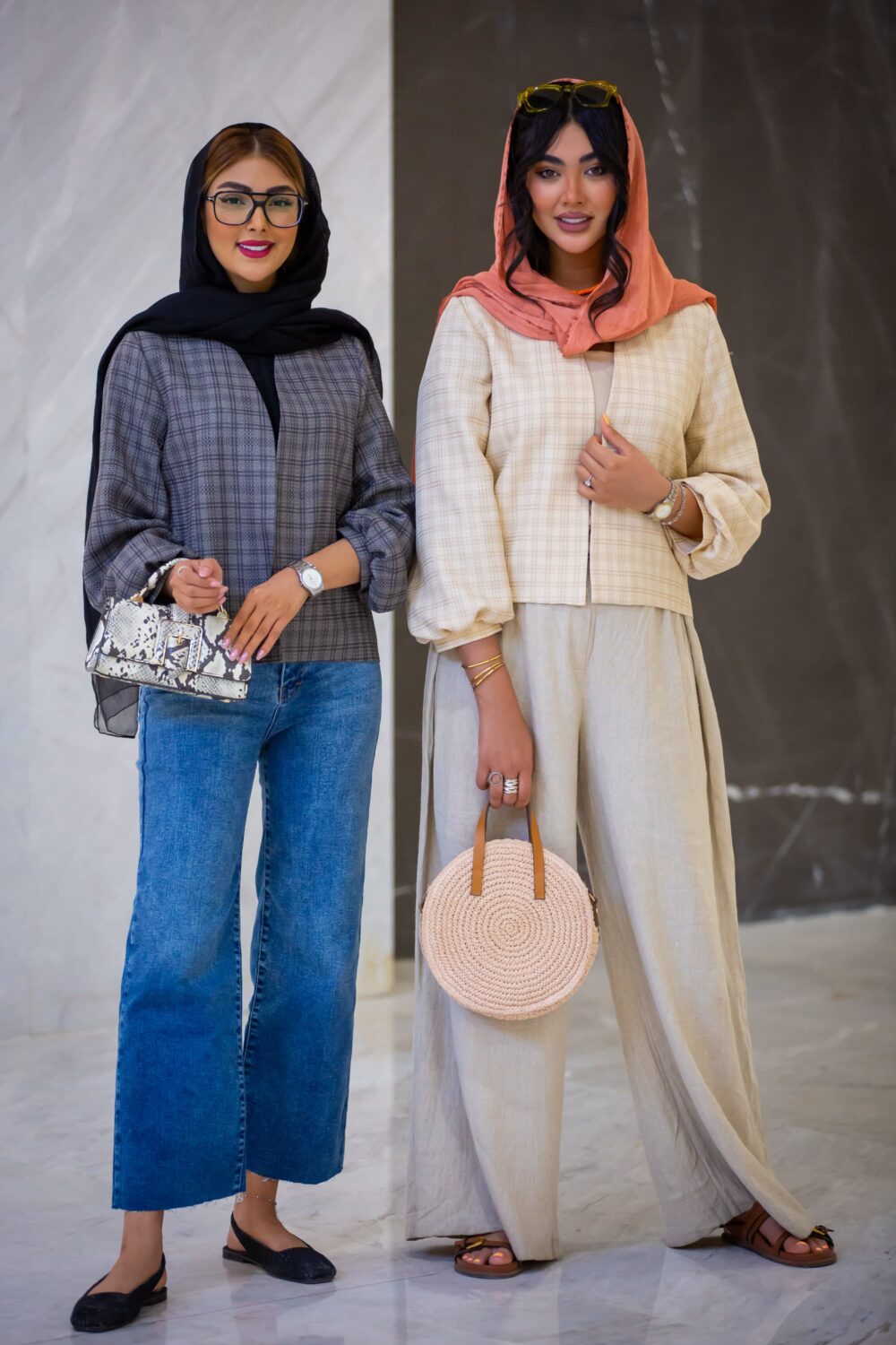 کت حصیری استین پف