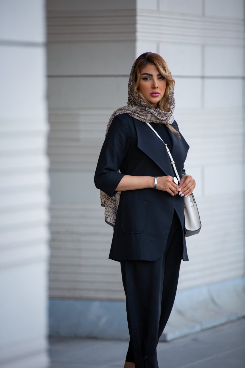 مانتو لنین یقه امریکایی مهگل