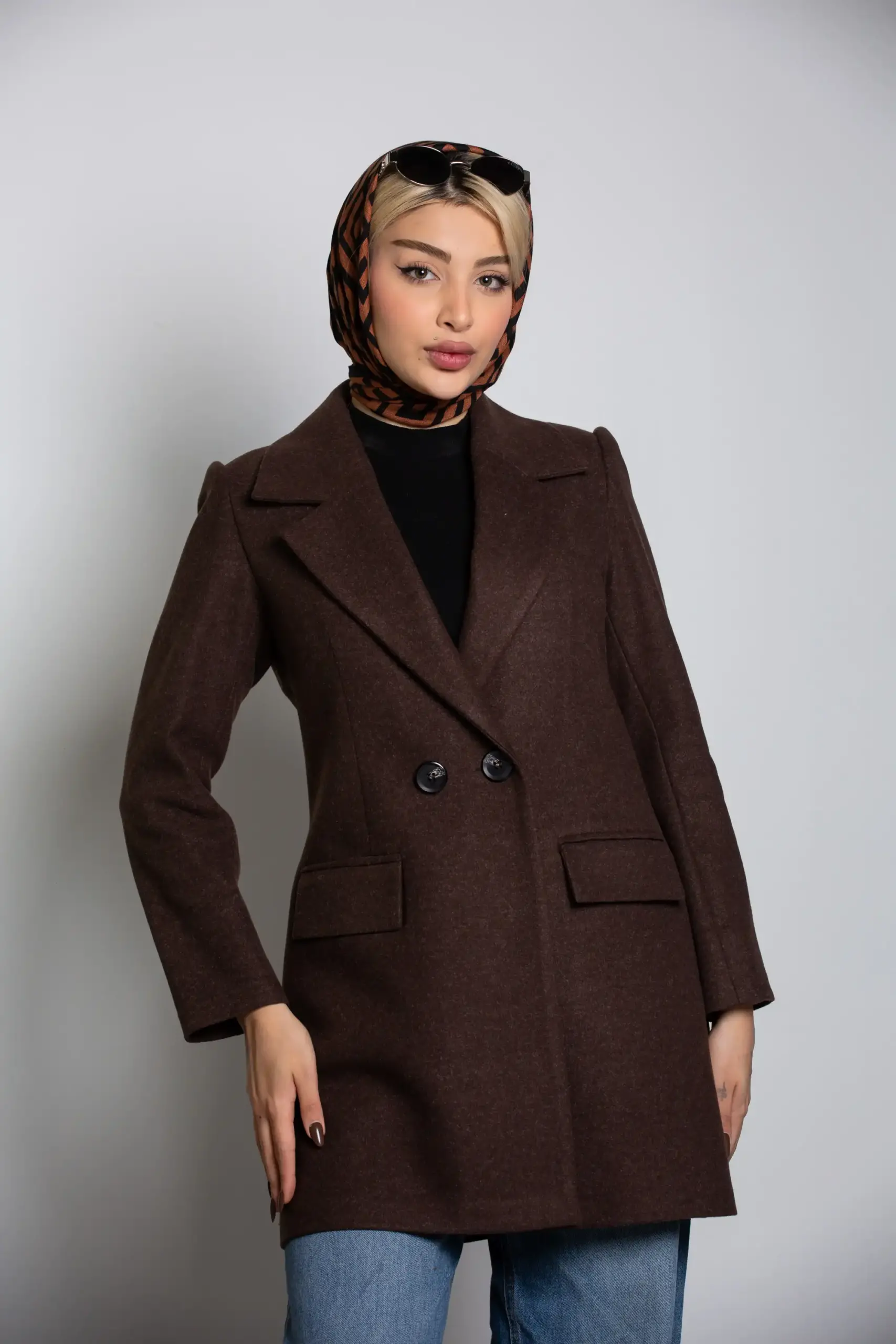 کت زنانه فوتر 2 دکمه سلما