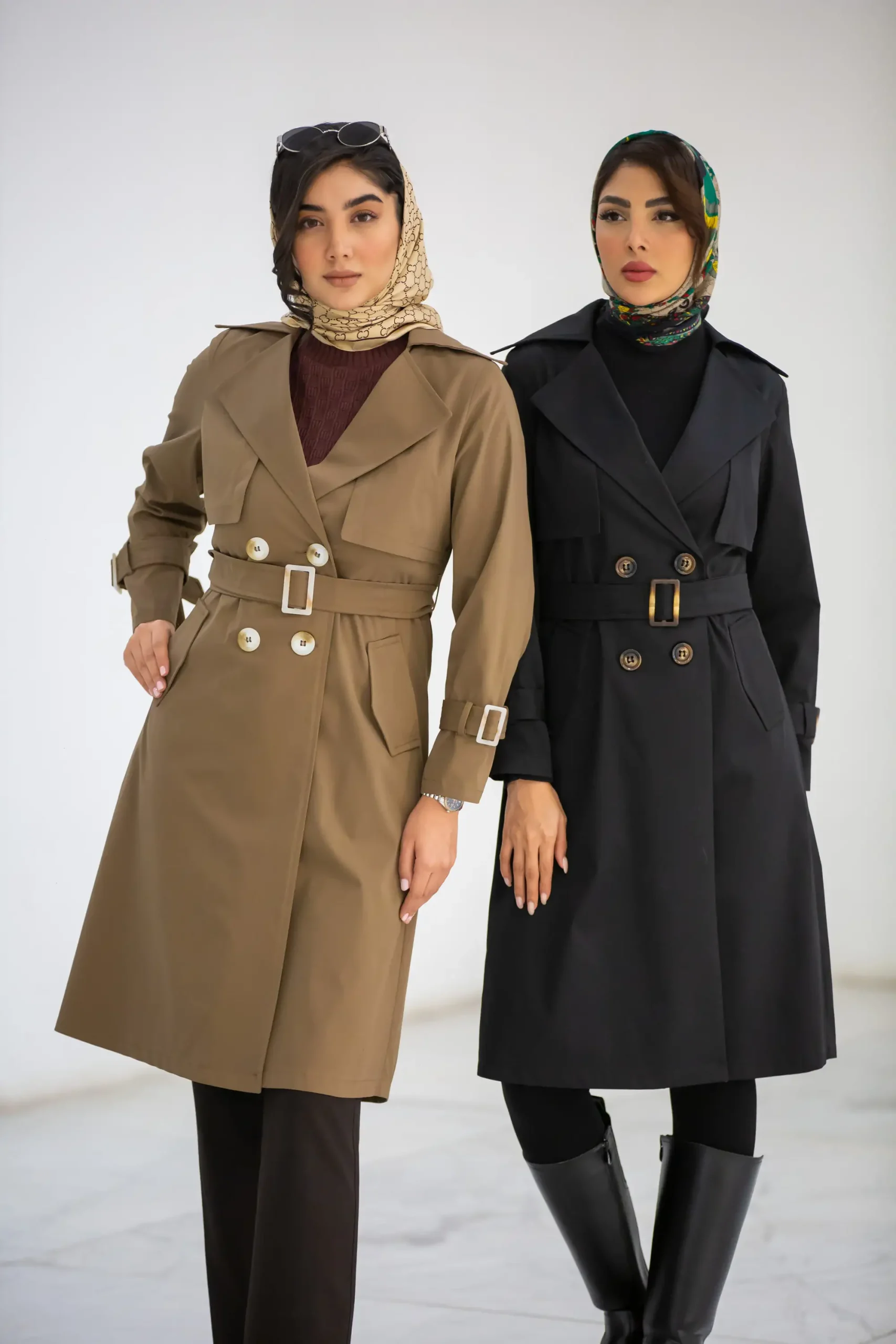 بارانی پارکا دکمه دوبل