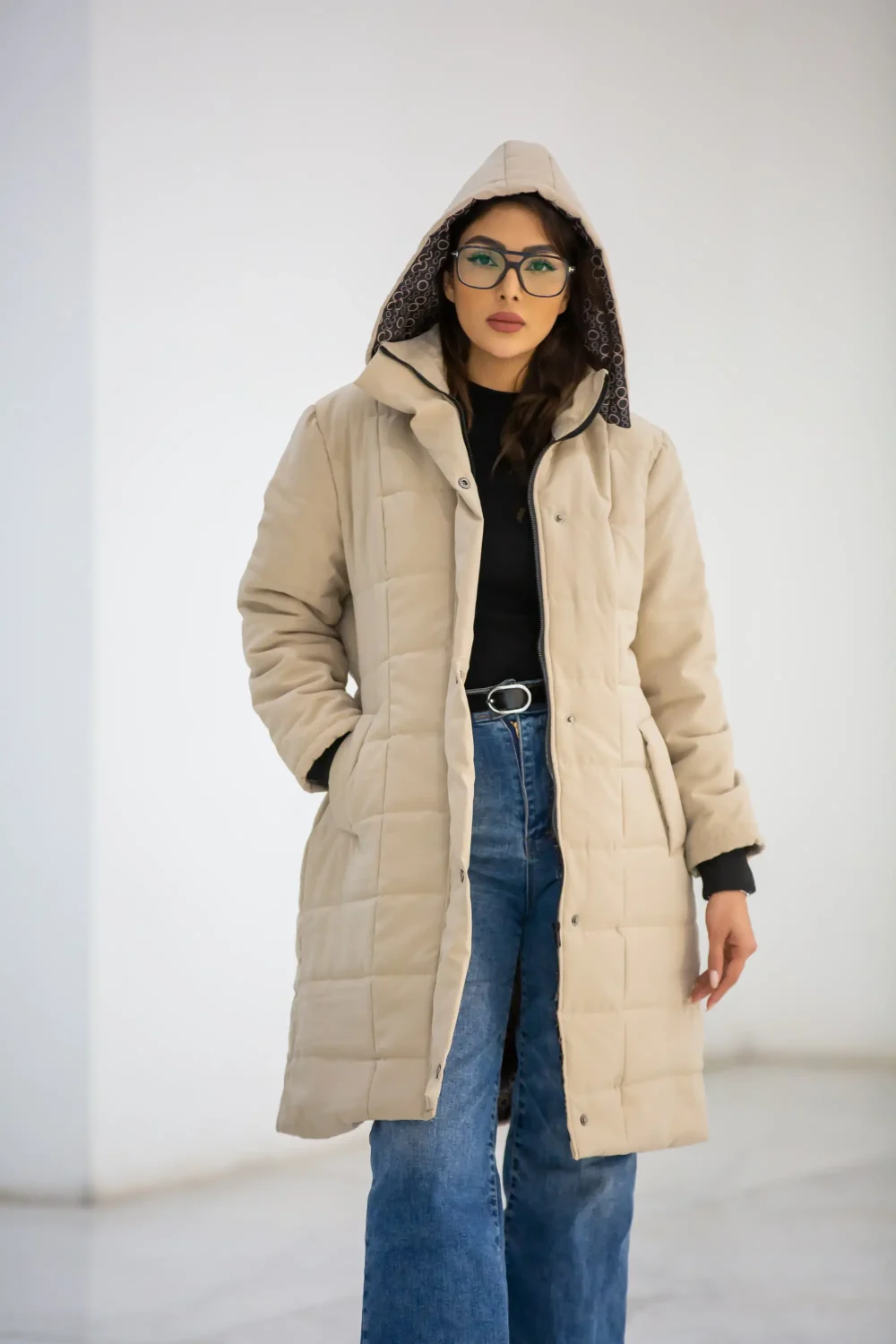 کاپشن زنانه بلند