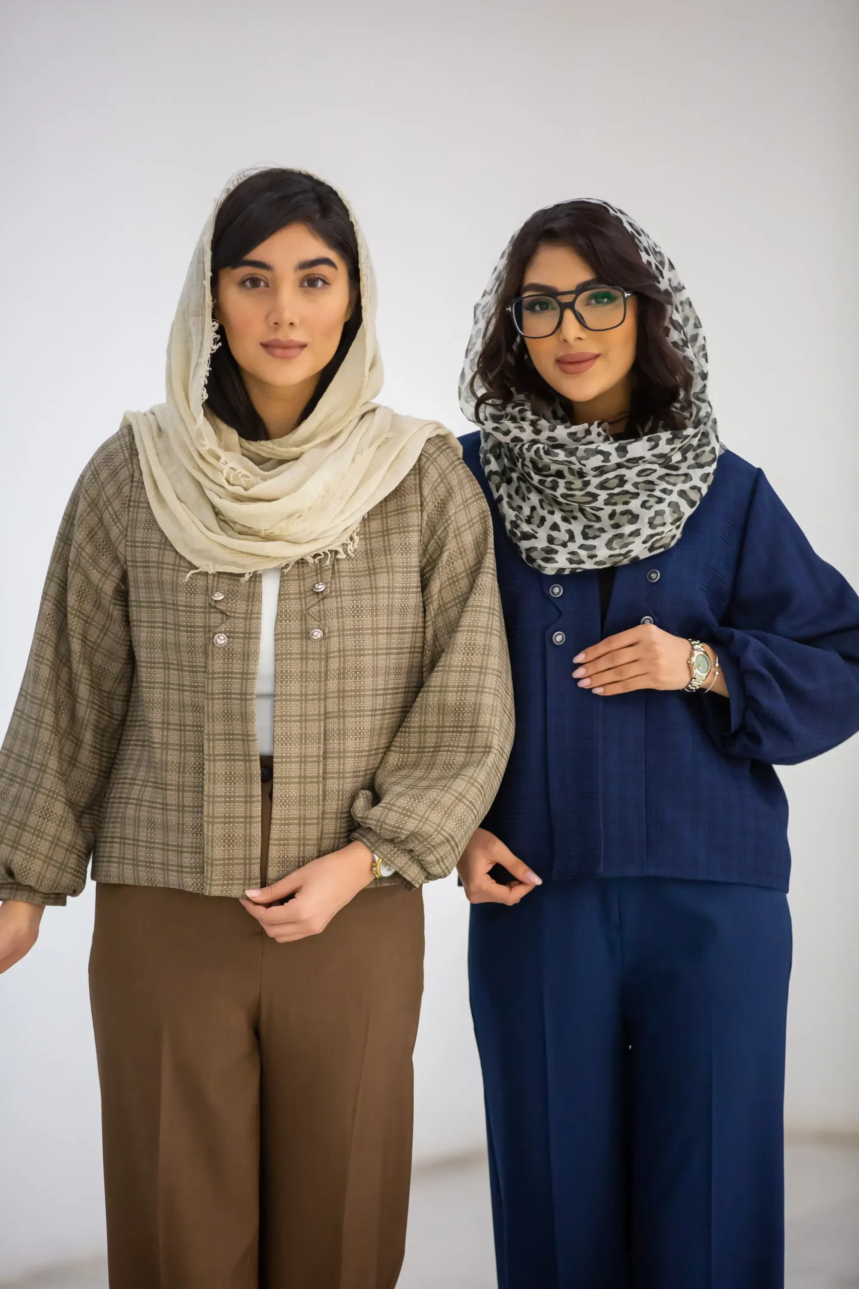 کت زنانه حصیری یقه شالی