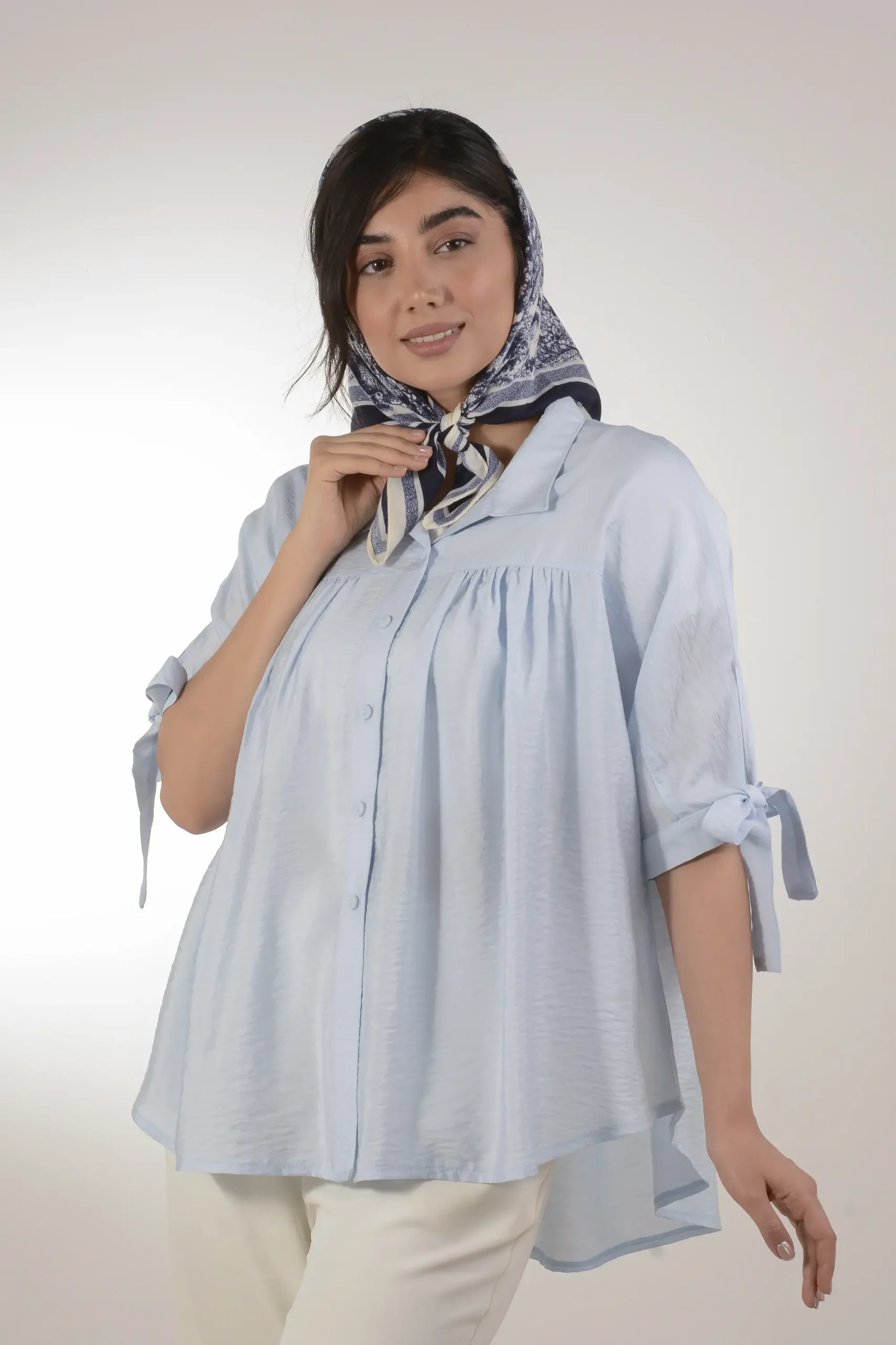 شومیز چیندار لنا