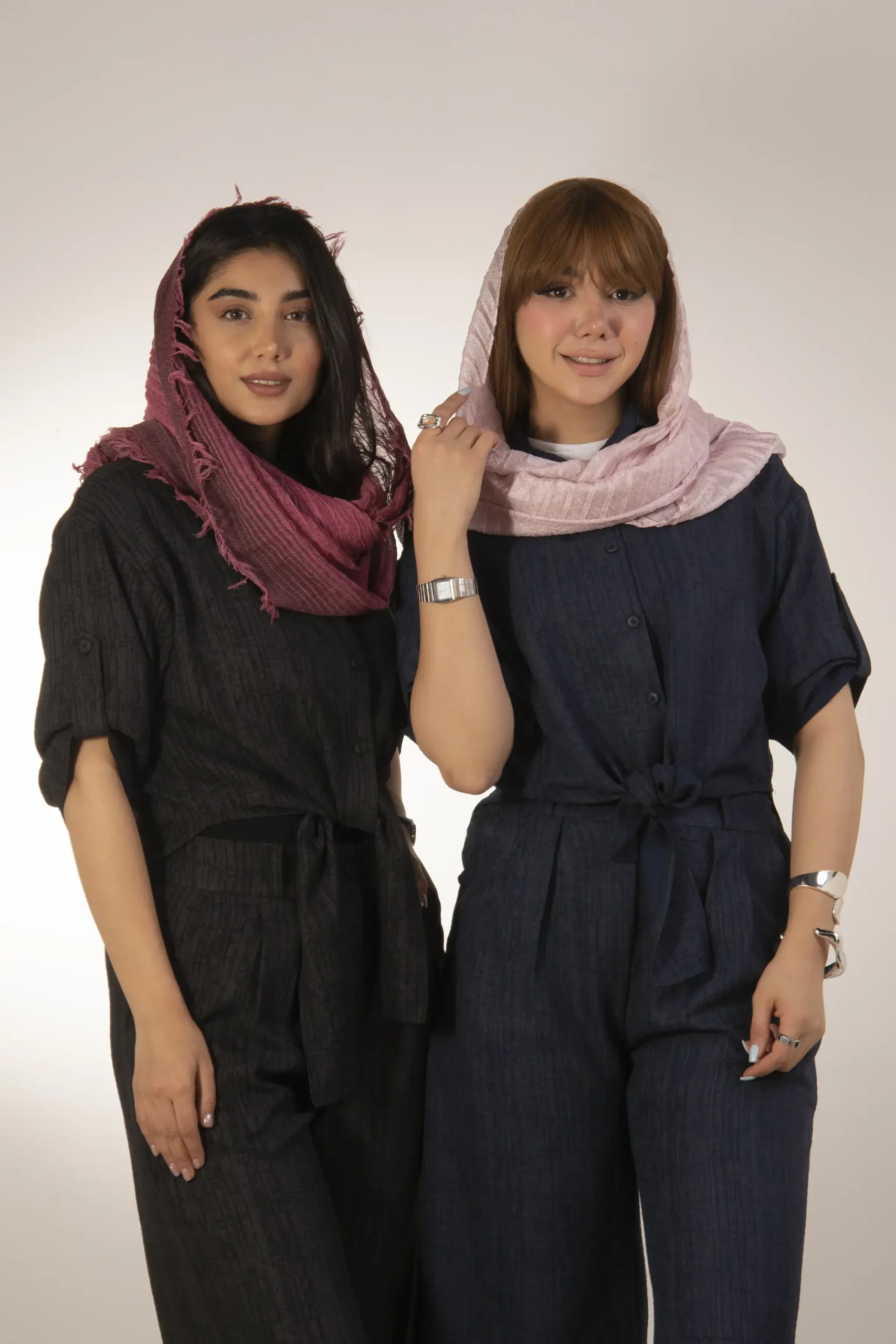 شومیز گره ای نیلوفر