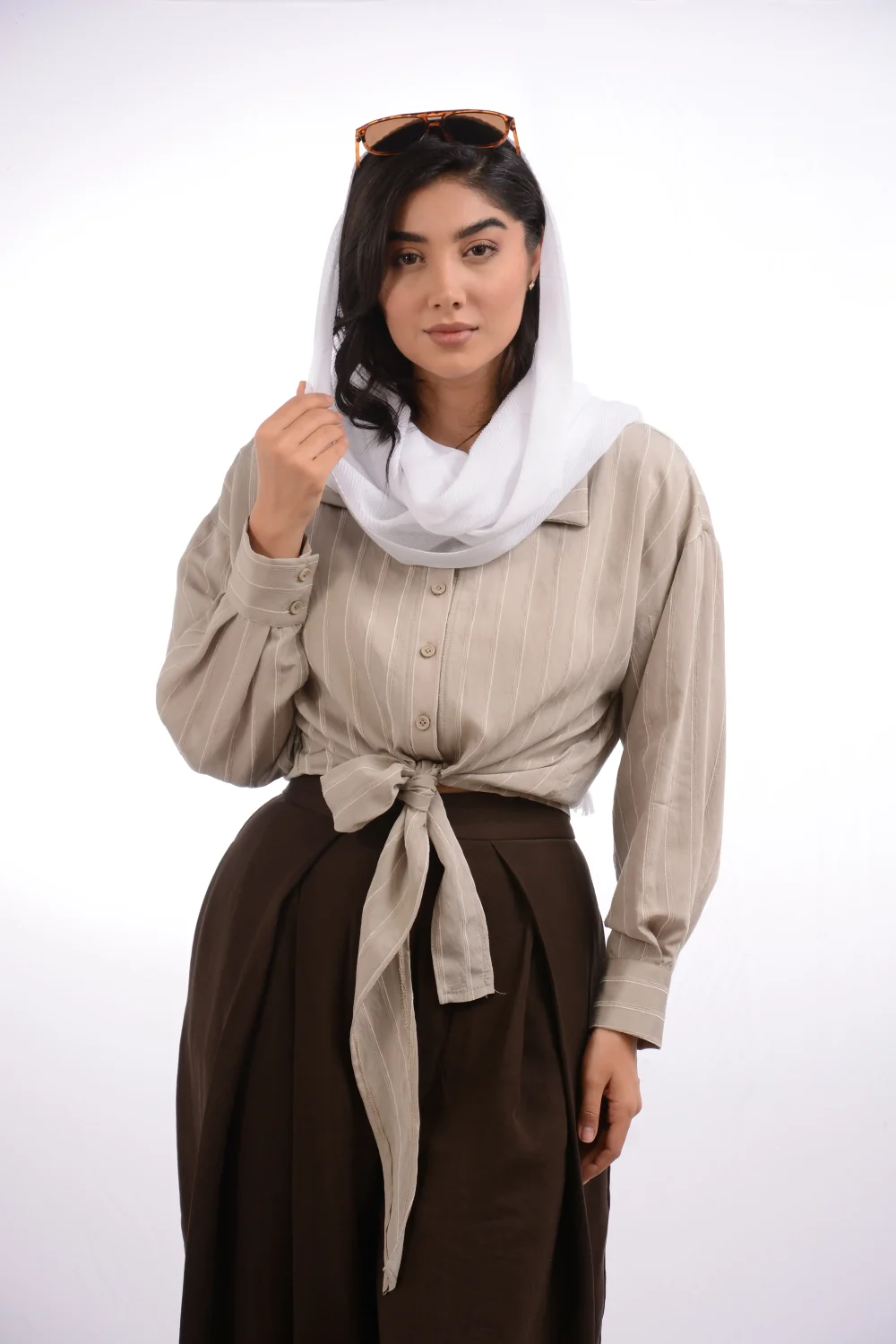 شومیز گره ای النا